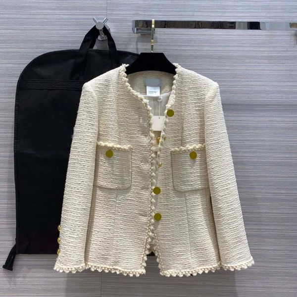women's jackets elegant solid tweed for women summer 2021 high-end brand wave edge long sleeve coats blended knitted, Black;brown
women's jackets elegant solid tweed for women summer 2021 high-end brand wave edge long sleeve coats blended knitted, Black;brown