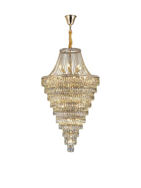 duplex floor luxury crystal big chandelier el lobby living room spiral staircase villa decorative pendant lamps
duplex floor luxury crystal big chandelier el lobby living room spiral staircase villa decorative pendant lamps