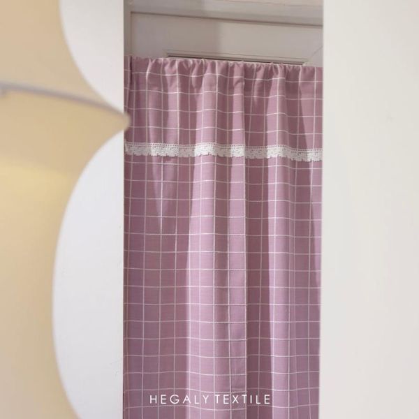 purple cotton and linen lattice curtain american country short home decoration & drapes
purple cotton and linen lattice curtain american country short home decoration & drapes