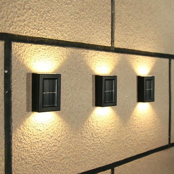 square solar power garden light patio waterproof wall fence lamp home decoration r9jc decorations
square solar power garden light patio waterproof wall fence lamp home decoration r9jc decorations