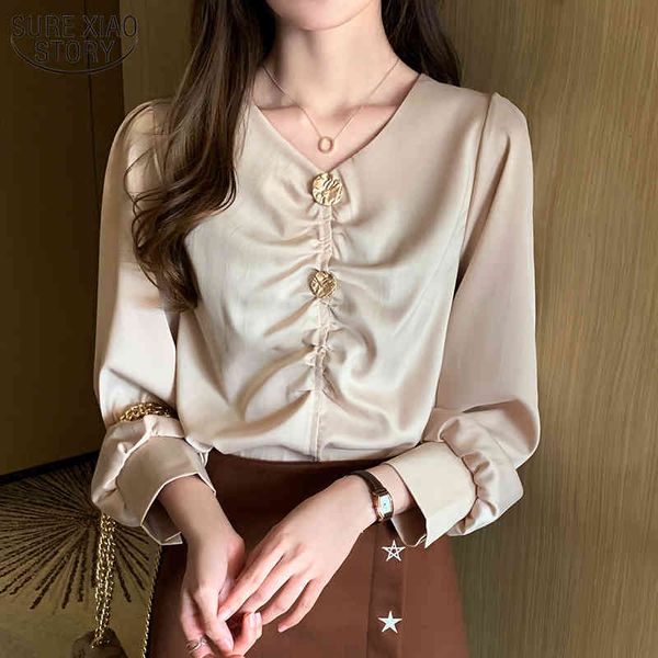 long sleeve all-match v neck office lady style autumn korean women's shirts solid woman's blouses plus size women 10491 210508, White
long sleeve all-match v neck office lady style autumn korean women's shirts solid woman's blouses plus size women 10491 210508, White