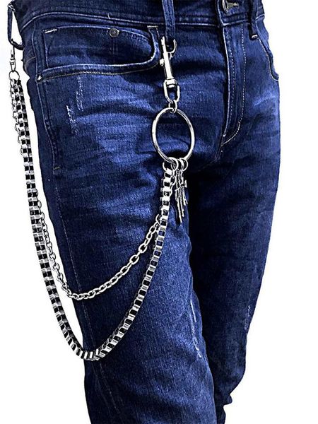 keychains miss m jeans pants trousers wallet key chain cross pendant punk hip hop buckle waist fashion accessories men women, Silver
keychains miss m jeans pants trousers wallet key chain cross pendant punk hip hop buckle waist fashion accessories men women, Silver