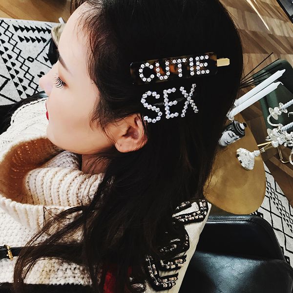 fashion crystal rhinestones hair clips leopard acrylic hairpin hair accessories for women letters hairgrip headwear, Golden;white
fashion crystal rhinestones hair clips leopard acrylic hairpin hair accessories for women letters hairgrip headwear, Golden;white