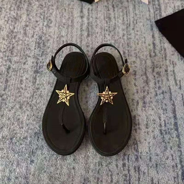 official website 70% off outlet summer women fllat sandal genuine leather ankle star diamond luxury brand designers design back strap slippe, Black
official website 70% off outlet summer women fllat sandal genuine leather ankle star diamond luxury brand designers design back strap slippe, Black