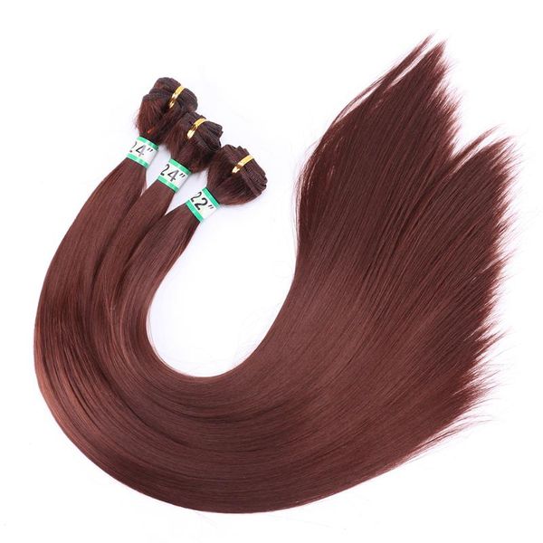 human ponytails fsr color #33 light brown glossy synthetic hair weave 14-30 inch 100 gram/pcs straight bundles, Black
human ponytails fsr color #33 light brown glossy synthetic hair weave 14-30 inch 100 gram/pcs straight bundles, Black
