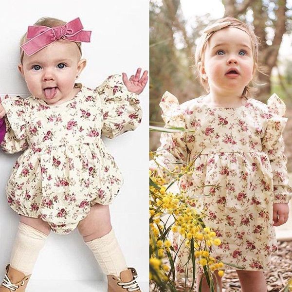 rompers born infant baby girls boys cute pretty bodysuits long sleeve ruffles floral print jumpsuits 0-18m, Blue
rompers born infant baby girls boys cute pretty bodysuits long sleeve ruffles floral print jumpsuits 0-18m, Blue