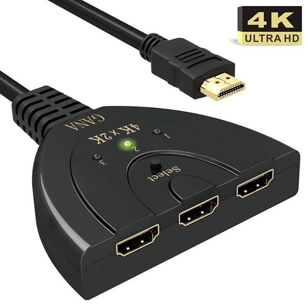 audio cables & connectors switch 3 port 4k 3x1 splitter with pigtail cable supports full hd 1080p 3d player for ps4 hdtv xbox
audio cables & connectors switch 3 port 4k 3x1 splitter with pigtail cable supports full hd 1080p 3d player for ps4 hdtv xbox