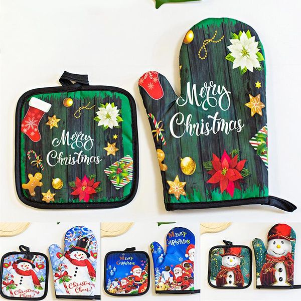 oven mitts 2pcs/set christmas baking anti- gloves pad dining bbq kitchen mat year xmas party decoration supplies
oven mitts 2pcs/set christmas baking anti- gloves pad dining bbq kitchen mat year xmas party decoration supplies