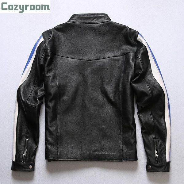 baoju300 rock can roll super offer read description asian size genuine cow skin leather coat mens cowhide casual jacket men's jackets, Black;brown 
baoju300 rock can roll super offer read description asian size genuine cow skin leather coat mens cowhide casual jacket men's jackets, Black;brown