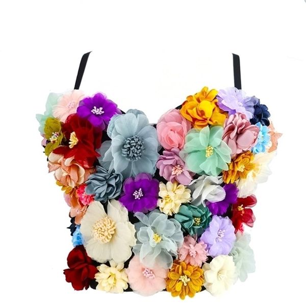 3d flowers crop festival party night club bralette underwear yk2 clothing women elegant bra 210407, White
3d flowers crop festival party night club bralette underwear yk2 clothing women elegant bra 210407, White