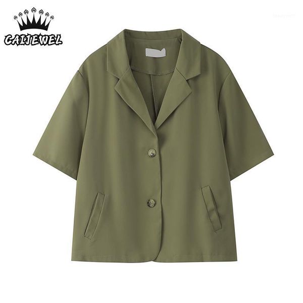 women's suits & blazers short sleeves clothing women casual blazer lady ladies street autumn baggy outerwear korean fashion office thi, White;black
women's suits & blazers short sleeves clothing women casual blazer lady ladies street autumn baggy outerwear korean fashion office thi, White;black