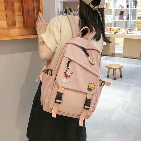 backpack cute women multi pocket girl students panda badges school bag teenage shoulder travel female backpacks
backpack cute women multi pocket girl students panda badges school bag teenage shoulder travel female backpacks