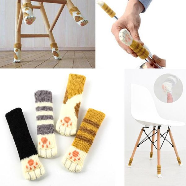 chair covers 4pcs leg socks cloth floor protection knitting wool anti-slip table legs furniture feet sleeve cover cat scratching
chair covers 4pcs leg socks cloth floor protection knitting wool anti-slip table legs furniture feet sleeve cover cat scratching