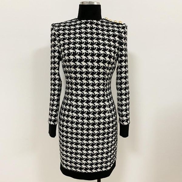 casual dresses msxu spring autumn elegant houndstooth turtleneck button work lady women fitted sheath dress mini, Black;gray
casual dresses msxu spring autumn elegant houndstooth turtleneck button work lady women fitted sheath dress mini, Black;gray