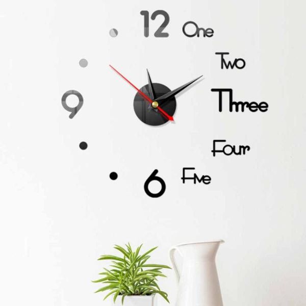 letter number diy digital wall clock 3d mirror surface sticker silent home office decor for bedroom clocks
letter number diy digital wall clock 3d mirror surface sticker silent home office decor for bedroom clocks
