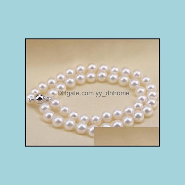 beaded necklaces & pendants jewelry 9-10mm white south sea natural pearl necklace 18 inch s925 sier clasp 3365 drop delivery 2021 ajic2, Silver
beaded necklaces & pendants jewelry 9-10mm white south sea natural pearl necklace 18 inch s925 sier clasp 3365 drop delivery 2021 ajic2, Silver