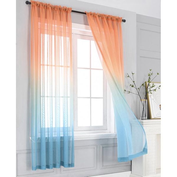 modern gradient color window tulle curtains for living room bedroom organza voile el decoration home curtain & drapes
modern gradient color window tulle curtains for living room bedroom organza voile el decoration home curtain & drapes