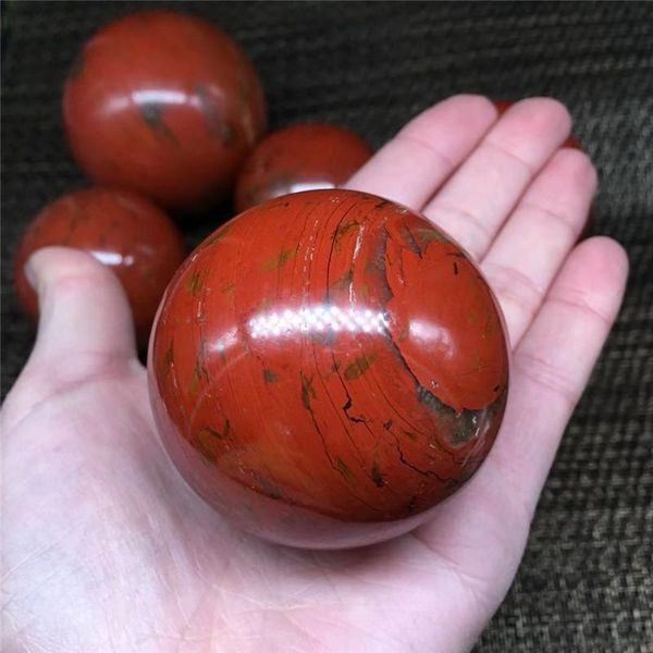 decorative objects & figurines natural red jasper crystal quartz sphere ball healing
decorative objects & figurines natural red jasper crystal quartz sphere ball healing
