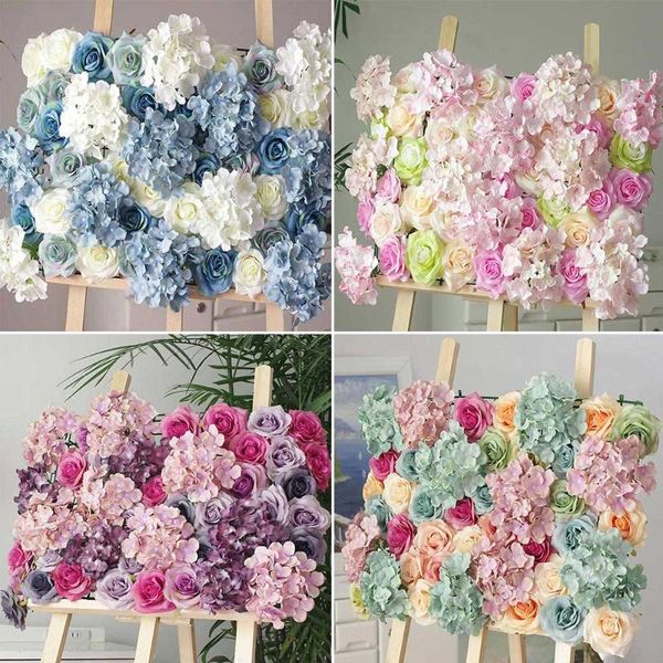 40*60cm high density artificial flower wall panel diy wedding background decoration party fake rose hydrangea decor decorative flowers & wre
40*60cm high density artificial flower wall panel diy wedding background decoration party fake rose hydrangea decor decorative flowers & wre