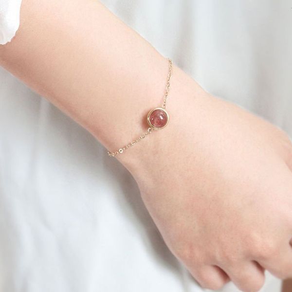 hand string bracelet strawberry peach blossom, pink crystal, amethyst bracelet, women's hand jewelry, pearl, simple and personalized br, Black
hand string bracelet strawberry peach blossom, pink crystal, amethyst bracelet, women's hand jewelry, pearl, simple and personalized br, Black