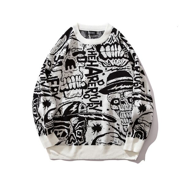 men's sweaters long-sleeve male sweater, long-sleeve jacket with skull print, urban fashion, hip hop, harajuku, loose couple, b9jc, White;black
men's sweaters long-sleeve male sweater, long-sleeve jacket with skull print, urban fashion, hip hop, harajuku, loose couple, b9jc, White;black
