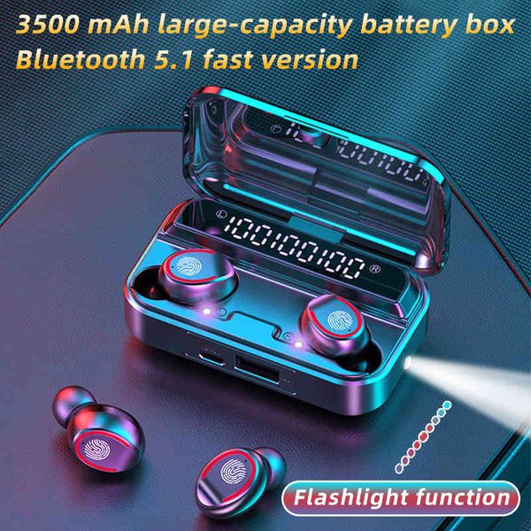 TWS Bluetooth 5,1 Wireless Headphones 3500mAh Load case HiFi Stereo IPX7 Water-tight Ears Sport Headphones With Microphone wholesale
TWS Bluetooth 5,1 Wireless Headphones 3500mAh Load case HiFi Stereo IPX7 Water-tight Ears Sport Headphones With Microphone wholesale