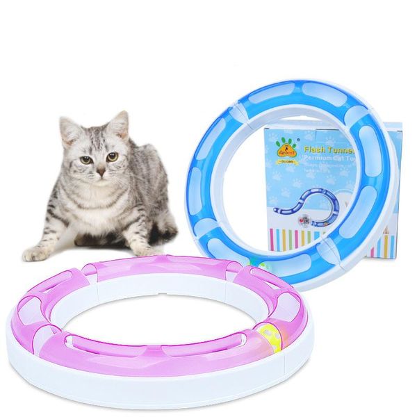 pets interactive playing toy for cats kittens pet cat senses training supplies adjustable diy track ball toys
pets interactive playing toy for cats kittens pet cat senses training supplies adjustable diy track ball toys
