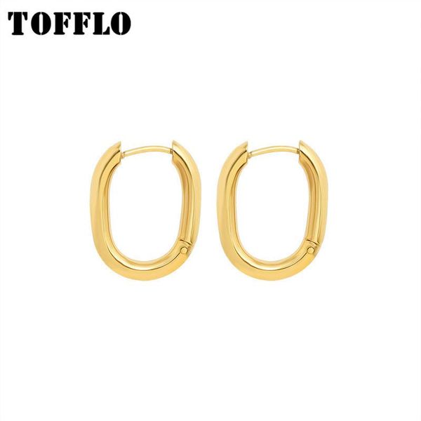 hoop & huggie tofflo stainless steel jewelry christmas retro geometry u-shaped earrings women's winter fashion bsf353, Golden;silver
hoop & huggie tofflo stainless steel jewelry christmas retro geometry u-shaped earrings women's winter fashion bsf353, Golden;silver