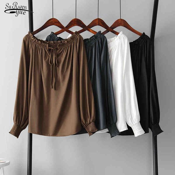 autumn lantern sleeve chiffon shirt women's casual plus size pullover blouse solid loose female clothing 11443 210508, White
autumn lantern sleeve chiffon shirt women's casual plus size pullover blouse solid loose female clothing 11443 210508, White