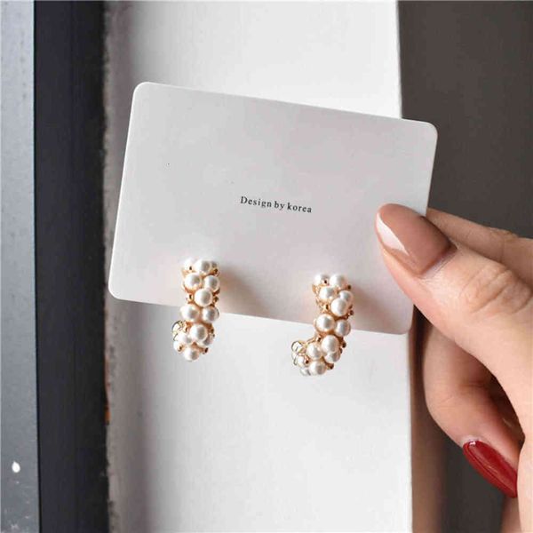 new fashion vintage japan korean earrings for women handmade sweet simulated pearl circle jewellery gifts, Golden
new fashion vintage japan korean earrings for women handmade sweet simulated pearl circle jewellery gifts, Golden