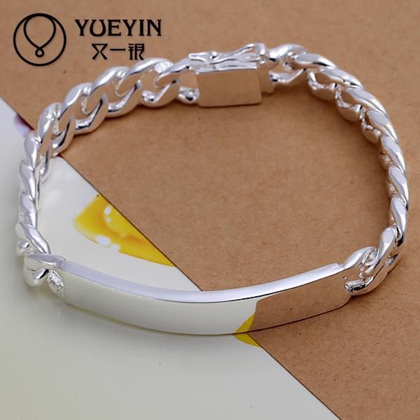 charm bracelets silver plated bracelet for women men lovers jewelry factory price girlfriend bijoux, Golden;silver
charm bracelets silver plated bracelet for women men lovers jewelry factory price girlfriend bijoux, Golden;silver