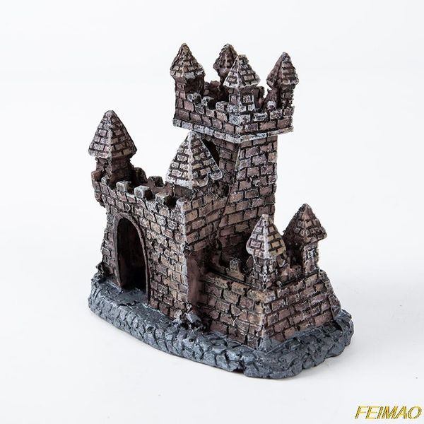 decorations aquarium resin castle fish tank accessories decoration 
decorations aquarium resin castle fish tank accessories decoration