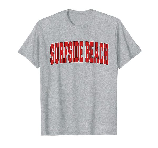 surfside beach sc south carolina varsity style usa sports t-shirt, White;black
surfside beach sc south carolina varsity style usa sports t-shirt, White;black