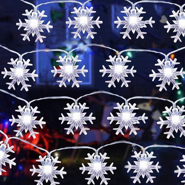 strings led snowflake string lights 10m 100led 220v eu christmas garland 6m/10m battery flash snow flakes for party home decor
strings led snowflake string lights 10m 100led 220v eu christmas garland 6m/10m battery flash snow flakes for party home decor