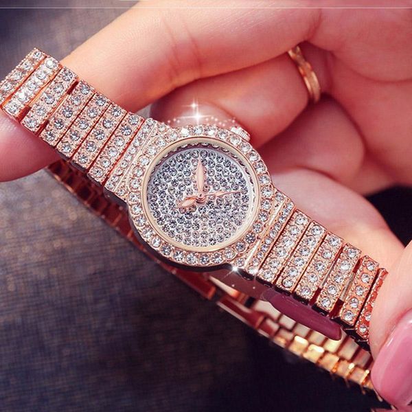 wristwatches seyrnow ladies wrist watches 2021 full of diamonds rose gold beautiful small quartz watch for women montre femme, Slivery;brown
wristwatches seyrnow ladies wrist watches 2021 full of diamonds rose gold beautiful small quartz watch for women montre femme, Slivery;brown