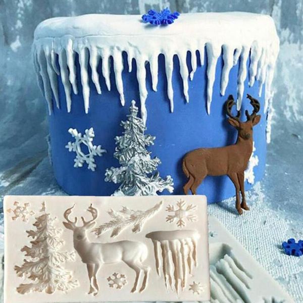baking & pastry tools christmas silicone mold elk tree snowflake ling fondant chocolate ice decoration cake e6z8
baking & pastry tools christmas silicone mold elk tree snowflake ling fondant chocolate ice decoration cake e6z8