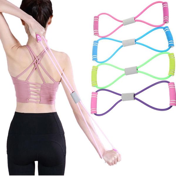 gym home fitness 8 words chest expander yoga sport exercise pull rope rubber elastic resistance bands muscle workout equipment
gym home fitness 8 words chest expander yoga sport exercise pull rope rubber elastic resistance bands muscle workout equipment