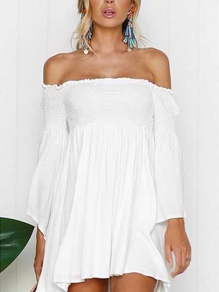 off shoulder long sleeve dress women female clothes spring summer streetwear aesthetic boho backless elegant strapless gown casual dres, Black;gray
off shoulder long sleeve dress women female clothes spring summer streetwear aesthetic boho backless elegant strapless gown casual dres, Black;gray