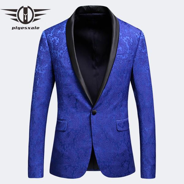 men's suits & blazers shawl collar blazer men slim fit royal blue jacquard for floral pattern jaqueta masculina 5xl prom costume homme, White;black
men's suits & blazers shawl collar blazer men slim fit royal blue jacquard for floral pattern jaqueta masculina 5xl prom costume homme, White;black
