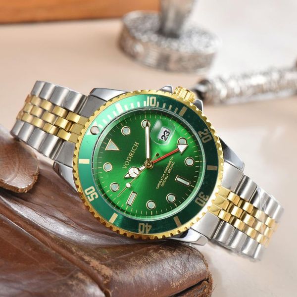 wristwatches 2021 oem logo brand clock designer luxury watch man gold wrist watches quartz green sub relogio men wristwatch, Slivery;brown
wristwatches 2021 oem logo brand clock designer luxury watch man gold wrist watches quartz green sub relogio men wristwatch, Slivery;brown