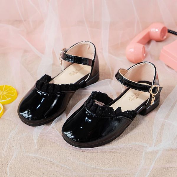 flat shoes 2021 spring/autumn children leather girls princess pink black dance flats party baby toddler casual kids, Black;grey
flat shoes 2021 spring/autumn children leather girls princess pink black dance flats party baby toddler casual kids, Black;grey