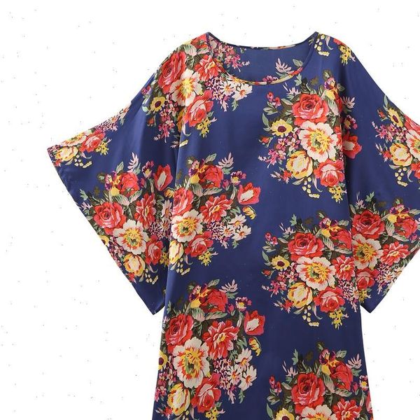 print flower nigtdress casual women sleepwear loose nightgown silky soft satin kimno bathrobe gown half sleeve home dressing, Black;red
print flower nigtdress casual women sleepwear loose nightgown silky soft satin kimno bathrobe gown half sleeve home dressing, Black;red