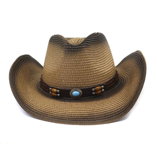 wide brim hats sun hat for women summer western seaside sunscreen beach outdoor spray paint cowboy straw hz43, Blue;gray
wide brim hats sun hat for women summer western seaside sunscreen beach outdoor spray paint cowboy straw hz43, Blue;gray