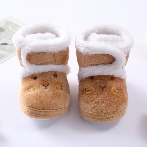 First Walkers Cute Cartoon Toddler Boots Infant Baby Boys Girls Fur Snow Warm Winter Plush Cotton Booties For 0-15M
First Walkers Cute Cartoon Toddler Boots Infant Baby Boys Girls Fur Snow Warm Winter Plush Cotton Booties For 0-15M