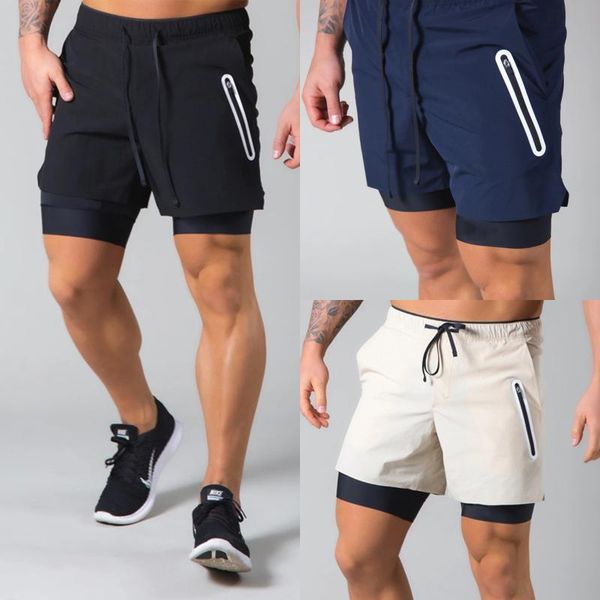 men's shorts 2021 fashion men letter print sport with multi-pockets, double layers stretchy drawstring short pants for summer, White;black
men's shorts 2021 fashion men letter print sport with multi-pockets, double layers stretchy drawstring short pants for summer, White;black