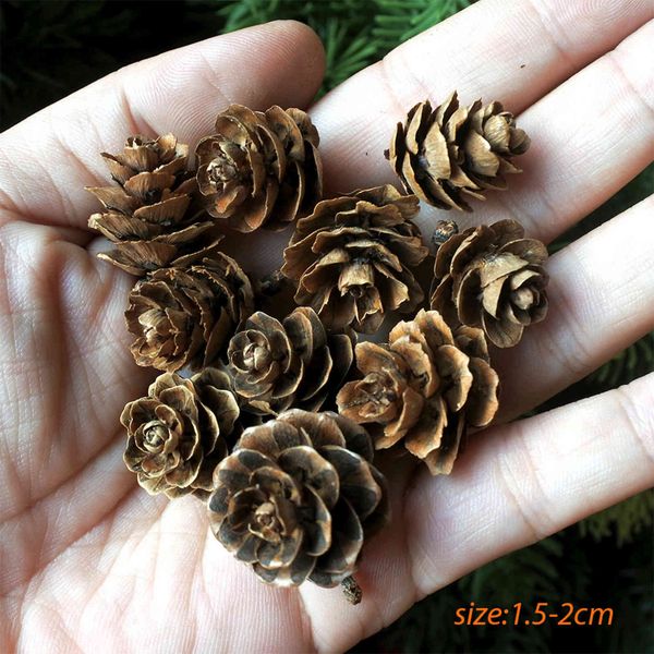 1-2cm larch christmas decorations diy manual decoration materials pine cone accessories
1-2cm larch christmas decorations diy manual decoration materials pine cone accessories