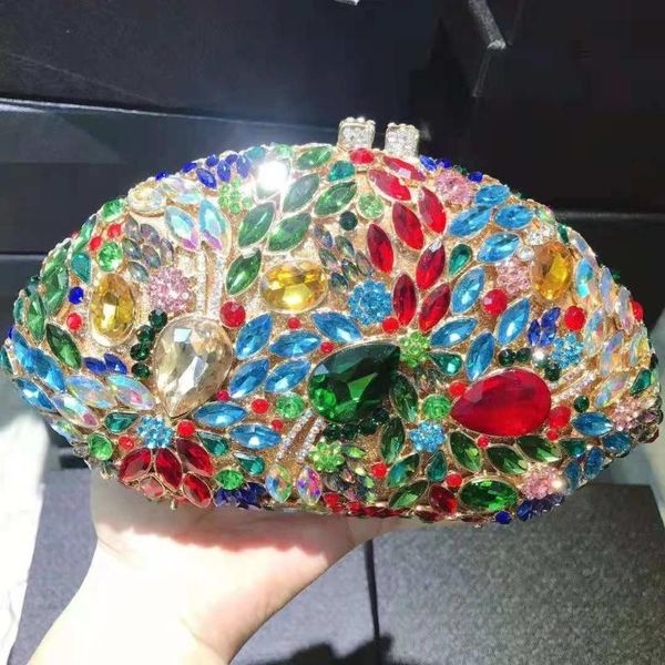 evening bags women's colorful rhinestone bridal clutch bag crystal phone clutches luxury elegant lady diamond party prom handbag
evening bags women's colorful rhinestone bridal clutch bag crystal phone clutches luxury elegant lady diamond party prom handbag