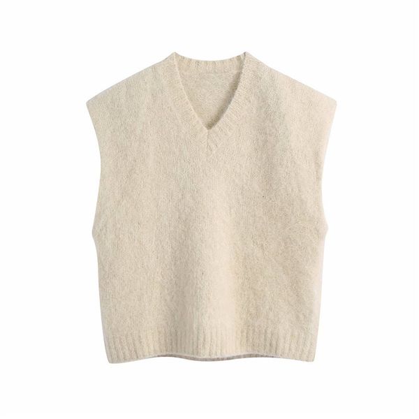 women's knits & tees women casual v-neck woolen khika za soft sweaters female fashion sleeveless knitted autumn pullover vest chic, White
women's knits & tees women casual v-neck woolen khika za soft sweaters female fashion sleeveless knitted autumn pullover vest chic, White