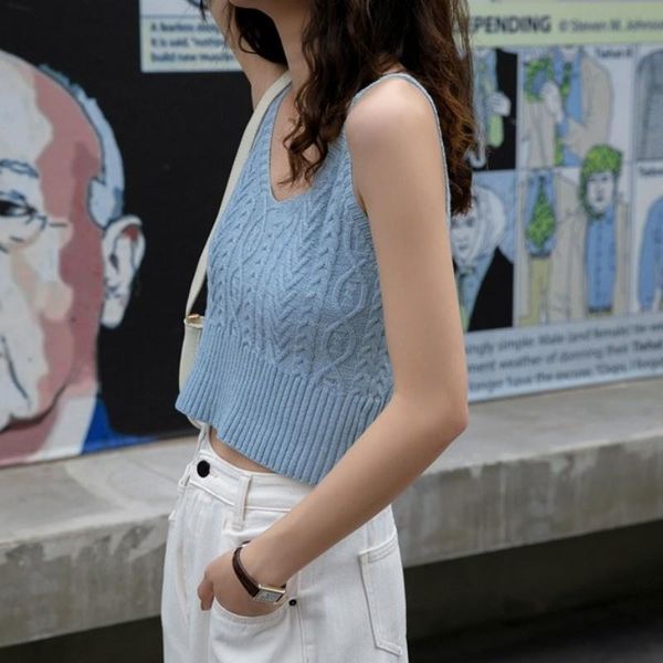 women's t-shirt vintage v-neck undershirt hollow out solid color knitting women sleeveless straps thin section casual summer t-shi, White
women's t-shirt vintage v-neck undershirt hollow out solid color knitting women sleeveless straps thin section casual summer t-shi, White