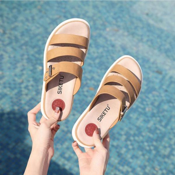 sandals sa demeng brand women's 2021 summer female slippers flat woman peep-toe comfort slip-on sandalias casual shoes mujer, Black
sandals sa demeng brand women's 2021 summer female slippers flat woman peep-toe comfort slip-on sandalias casual shoes mujer, Black